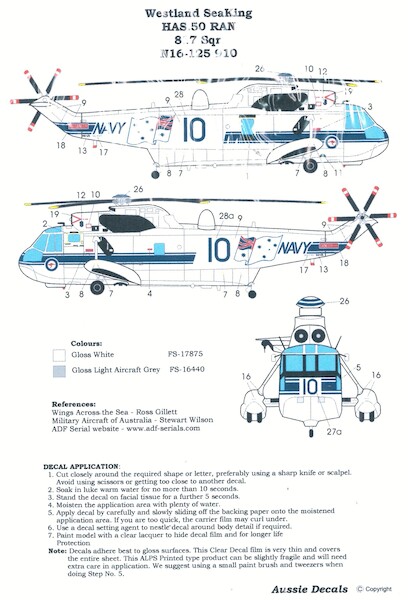 Westland Sea King HAS50 (RAN)  A72007