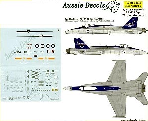 F/A18A Hornet (3sq RAAF,75th ann.) A72011