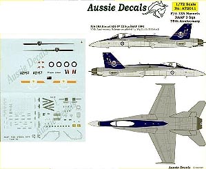 F/A18A Hornet (3sq RAAF,75th ann.)  A72011