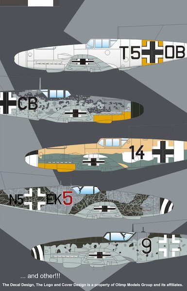 Messerschmitt BF109 Aufklarer (10 options) ad7239