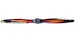 Vintage Flight: metal clad vintage wooden Propeller, 186cm  AP158