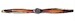 Vintage Flight: metal clad vintage wooden Propeller, 186cm AP158