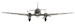 Douglas DC3 Dakota Aluminium Airplane Fully Built Model.  AP455