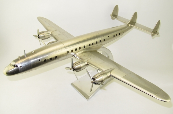 Lockheed L1049 Super Constellation Aluminium Airplane Fully Built Model  AP458