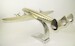 Lockheed L1049 Super Constellation Aluminium Airplane Fully Built Model  AP458