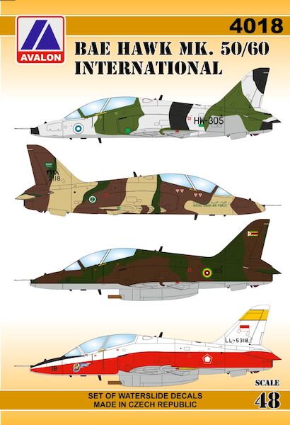 BAE Hawk 50/60 'International' 4018