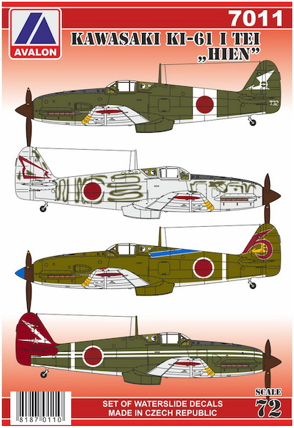 Kawasaki Ki61-I Tei "Hien" (Tony)  7011