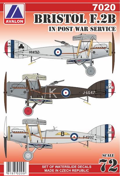 Bristol F2B Fighter in Post War RAF Service 7020