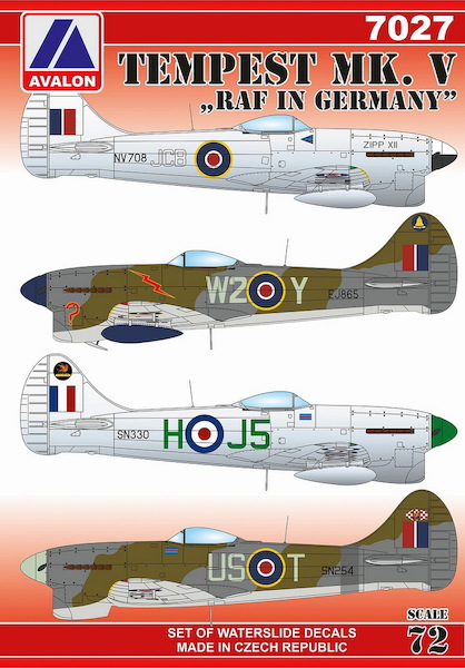 Hawker Tempest V "RAF in Germany" 7027