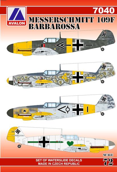 Messerschmitt Bf 109F 'Barbarossa' 7040