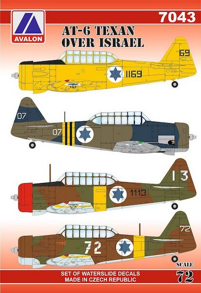 AT-6 Texan over Israel CANCELLED 7043