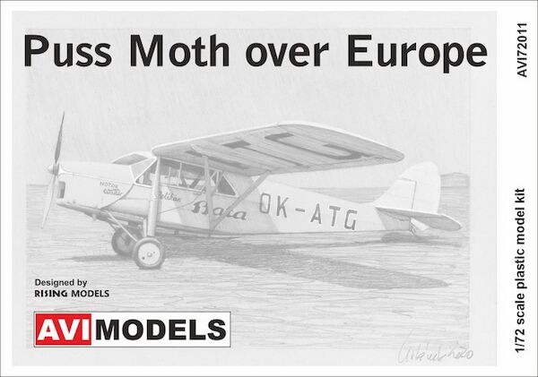 De Havilland DH80A Puss Moth "Over Europe"  AVI72011