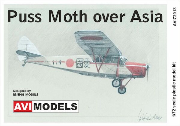 De Havilland DH80A Puss Moth "Over Asia" AVI72013