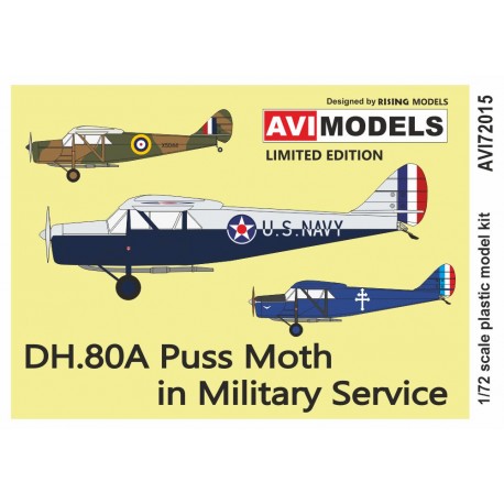De Havilland DH.80A Puss Moth in WWII service  AVI72015