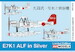 Kawanishi E7K1 Alf 'In silver' AVM72025