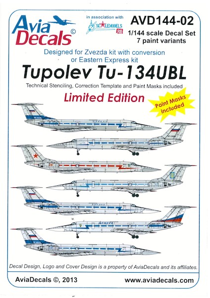 Tupolev Tu134UBL AVD144-02