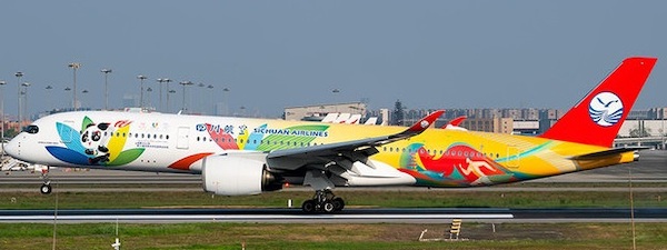 Airbus A350-900 Sichuan Airlines B-304U AV2068