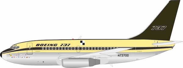 Boeing 737-100 Boeing Experimental N73700 Polished KJ-B731-101