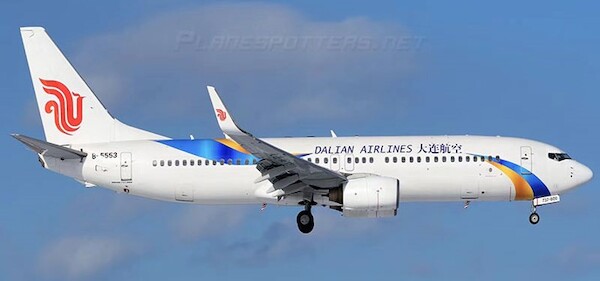 Boeing 737-89L(WL) Dalian Airlines B-5553 KJ-B738-096