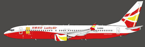 Boeing 737-8 MAX LuckAir B-206N KJ-B73M-081