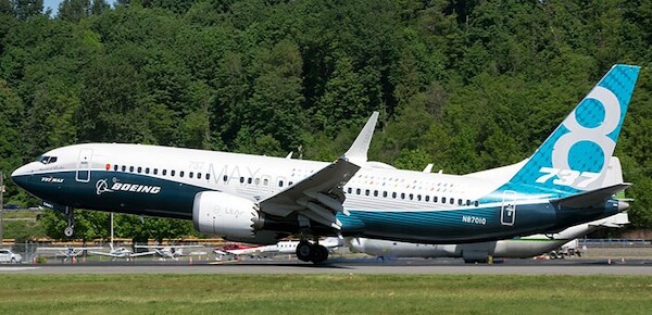 Boeing 737-8 MAX Boeing House Colours N8701Q  KJ-B73M-095