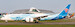 Boeing 787-9 Dreamliner China Southern Airlines B-1128  rolling detachable magnetic undercarriage 