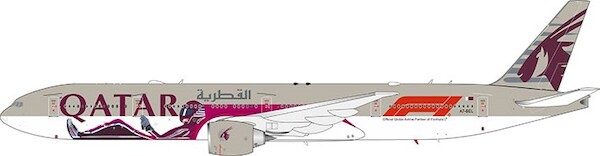 Boeing 777-3DZER Qatar Airways A7-BEL "Official Global Airline Partner of Formula 1" AV4182