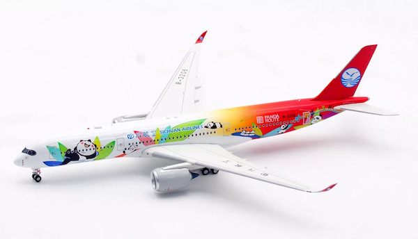 Airbus A350-941 Sichuan Airlines "Panda Route" B-32G6 detachable gear AV4270