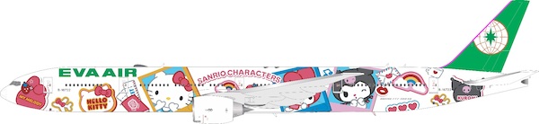 Boeing 777-36NER EVA Air "Sanrio Character" B-16722 detachable gear  AV4280