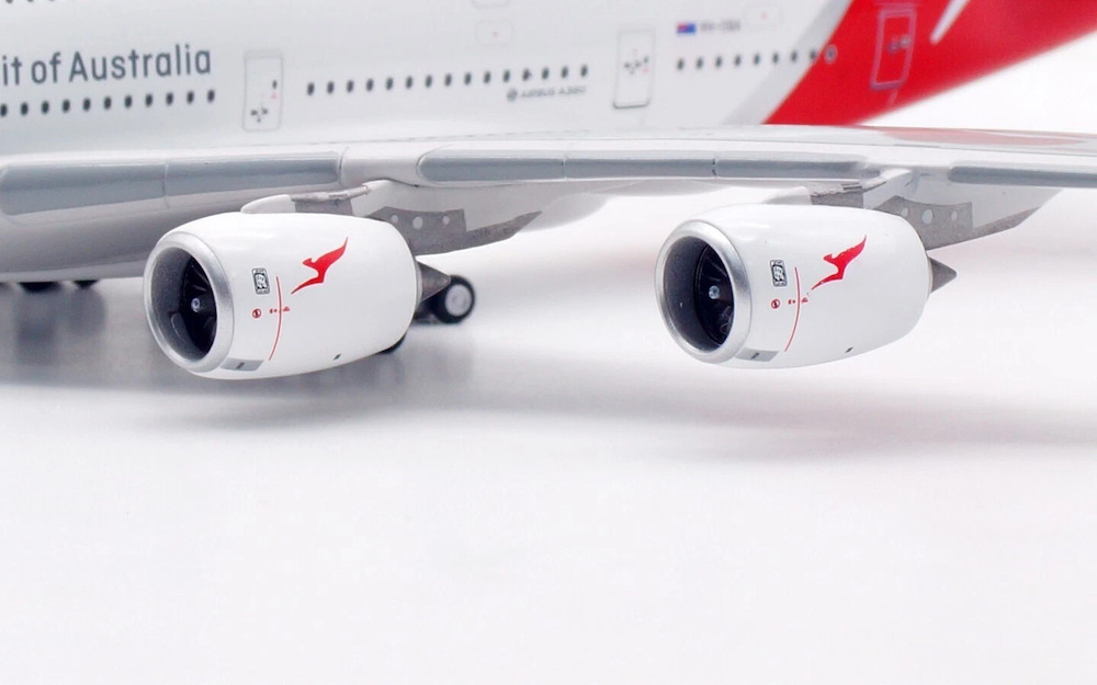 Aviation 400 AV4286 Airbus A380 Qantas VH-OQA detachable gear