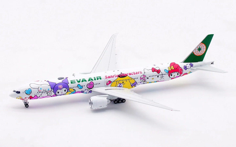 EVA AIR エバー航空 777-300ER ハローキティ Ph 1:400 EVA AIR エバー航空 777-300ER ハローキティ Ph 1:400 - メルカリ