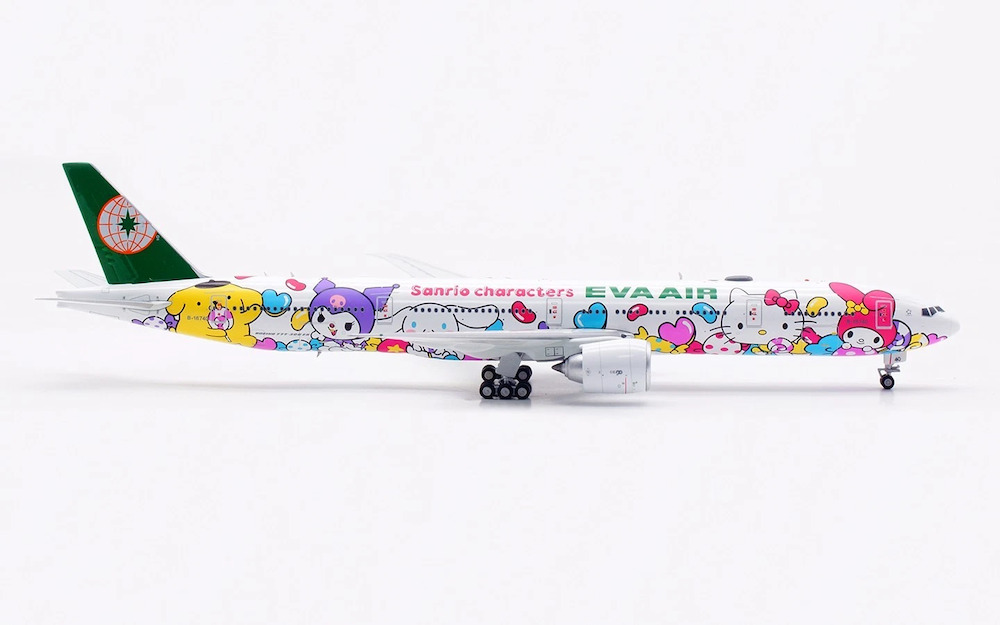 EVA AIR エバー航空 777-300ER ハローキティ Ph 1:500 EVA Air 