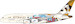 Airbus A380 Etihad Airways "Choose the United Kingdom" A6-APE detachable gear