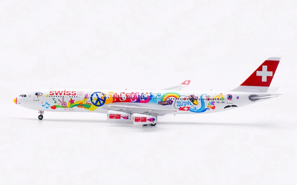 Aviation 400 AV4319 Airbus A340-313 Swiss 