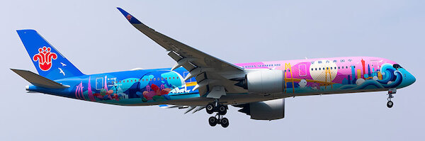 Airbus A350-941 China Southern Airlines "15th National Games " B-308T detachable gear AV4356