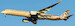 Airbus A350-1041 Etihad Airways A6-XWC detachable gear