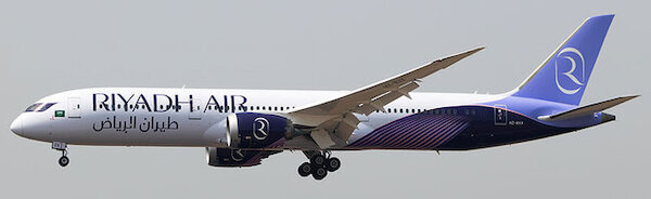 Boeing 787-9 Dreamliner Riyadh Air HZ-RXAA detachable gear  AV4399