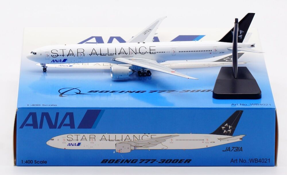 Aviation 400 WB4021 Boeing 777-300ER ANA All Nippon Airways Star