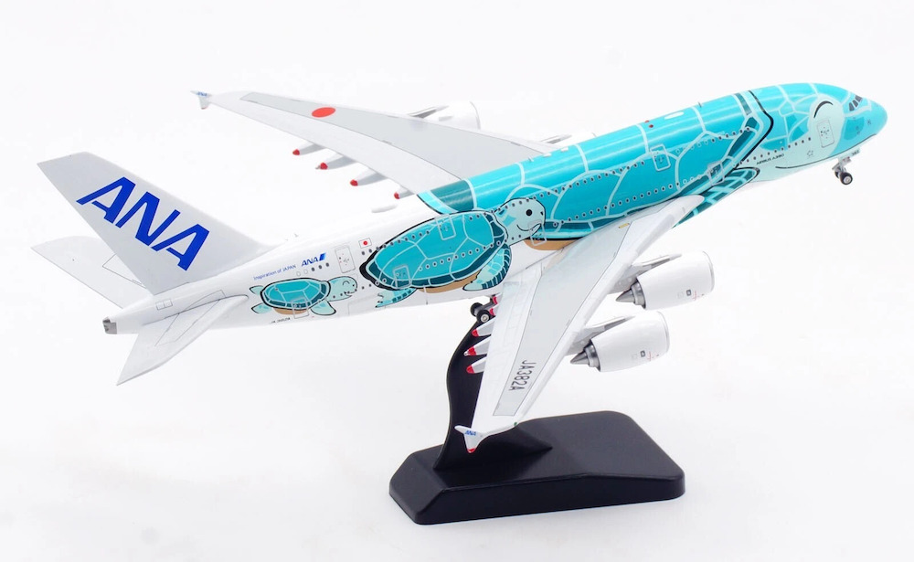 ユウジ      [1/400]ANA A380 Aviation 1/400 ANA Blue Sea Turtle Airbus A380 JA381A WB4031