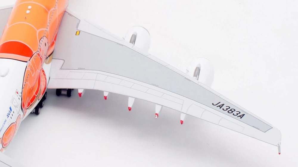 【美品】FLYING HONU ANA 1:200 A380 JA383A JC Wings ANA Airbus A380 JA383A “Flying Honu - Ka La Livery