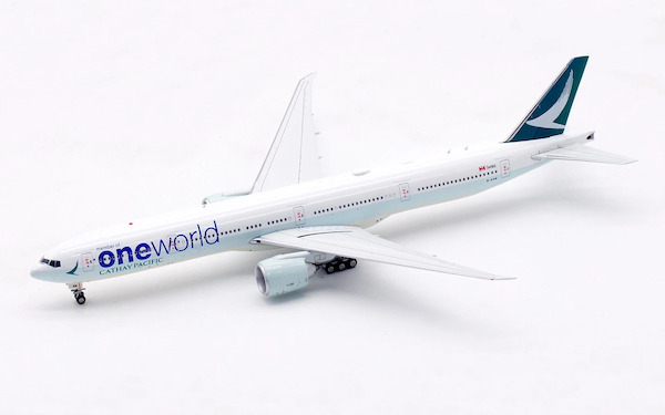 Boeing 777-300ER Cathay Pacific "OneWorld Livery" B-KQM detachable gear WB4046