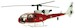 Westland Gazelle HT2 Royal Navy 705 NAS Culdrose XX436/CU-39 Gordon AV7224009