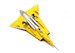 Saab J35J Draken Swedish Air Force YELLOW 43-10  AV7241009