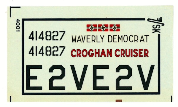 P51D (8AF,Croghan,375FS,361FG,Bob Farney, Waverly Democrat) 4001