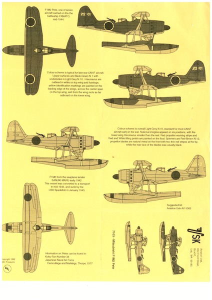 Mitsubishi F1M2 Pete  7103