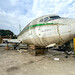 Keychain made of: Republic of Niger Boeing 737-200 - 5U-BAG (Light Green)  5U-BAG L-GRN