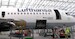 Keychain made of real aircraft skin: Airbus A320 Lufthansa D-AIPB Heidelberg (blue)  D-AIPB BLUE