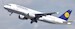 Keychain made of real aircraft skin: Airbus A320 Lufthansa D-AIPB Heidelberg (white)  D-AIPB WHITE