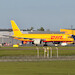 Keychain made of:  DHL Express Boeing 757 - D-ALEW  D-ALEW