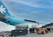 Keychain made of real aircraft skin: Airbus A340 Air Tahiti Nui F-OJTN (Dark Blue)  F-OJTN DARK BLUE